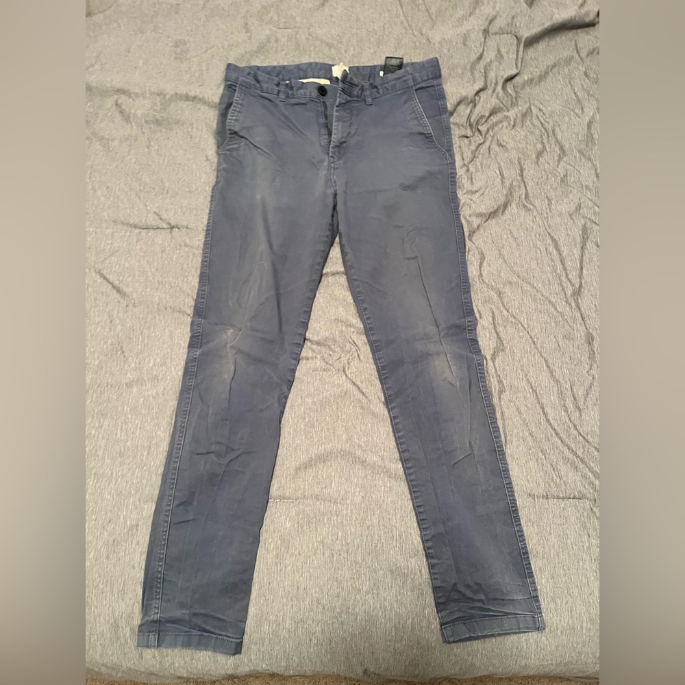 H&M Slim fit blue chinos